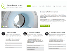 Tablet Screenshot of lime-associates.com